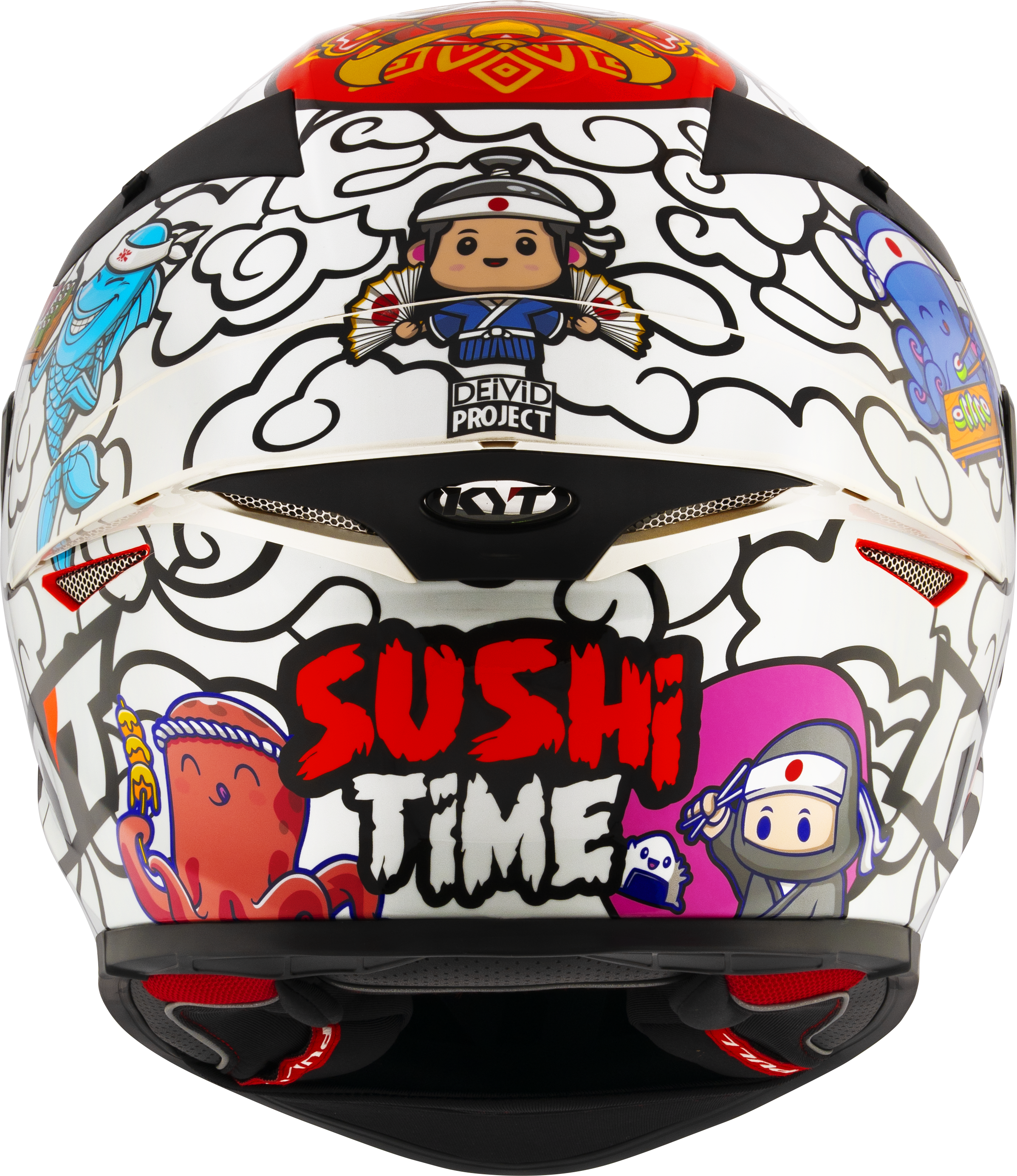 KYT TT-Revo Helm Sushi Tijd Y6TR0042 