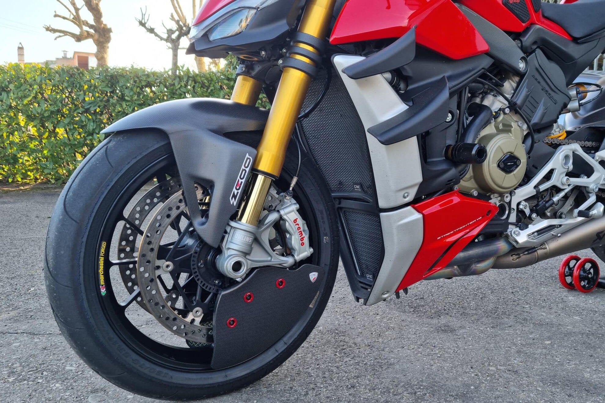 Carbon remklauwen koeling GP luchtkanalen Evo Ducati Panigale V4/S/R (18-24) ZA750Y 