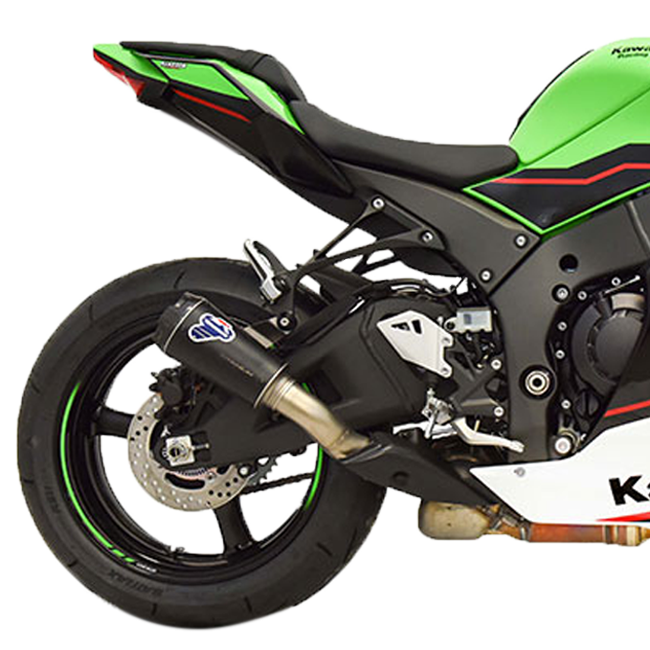 Termignoni Slip-On Kit GP2R-RHT Zwart Kawasaki ZX-10 R/RR (21-25) 