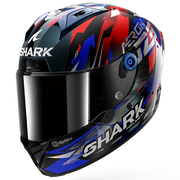 Shark Aeron Helm Johann Zarco Replica GP de Frankrijk – Carbon Blauw Chroom 