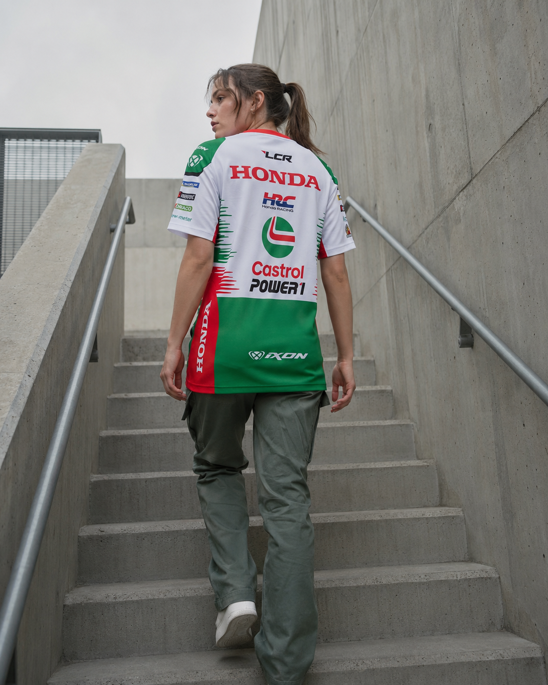 LCR Honda Racing Team Johann Zarco #5 T-shirt replica heren 2026 IXON 