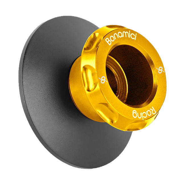 Bobbins/Ständeraufnahme EVO Racing M10x1,25 Bonamici Racing SCR10F für CFMOTO 675 SR-R – Gold