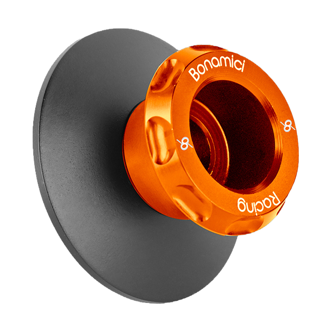Bobbins/Ständeraufnahme EVO Racing M10x1,25 Bonamici Racing SCR10F für CFMOTO 675 SR-R – Orange