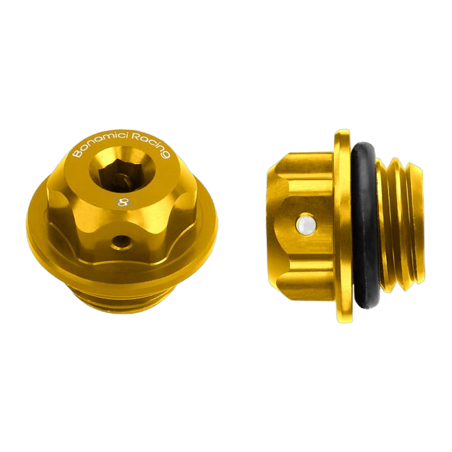 Öleinfülldeckel M19,5x2,5 Bonamici Racing T003 für CFMOTO 675 SR-R – Gold