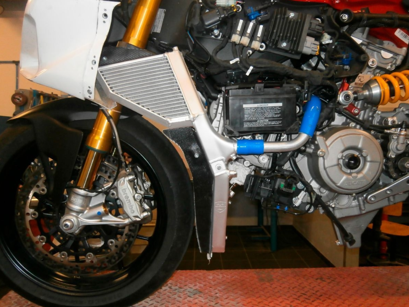 H2O Performance Water + Oliekoeler EVO Kit Ducati Panigale V2 955 (20-24) 