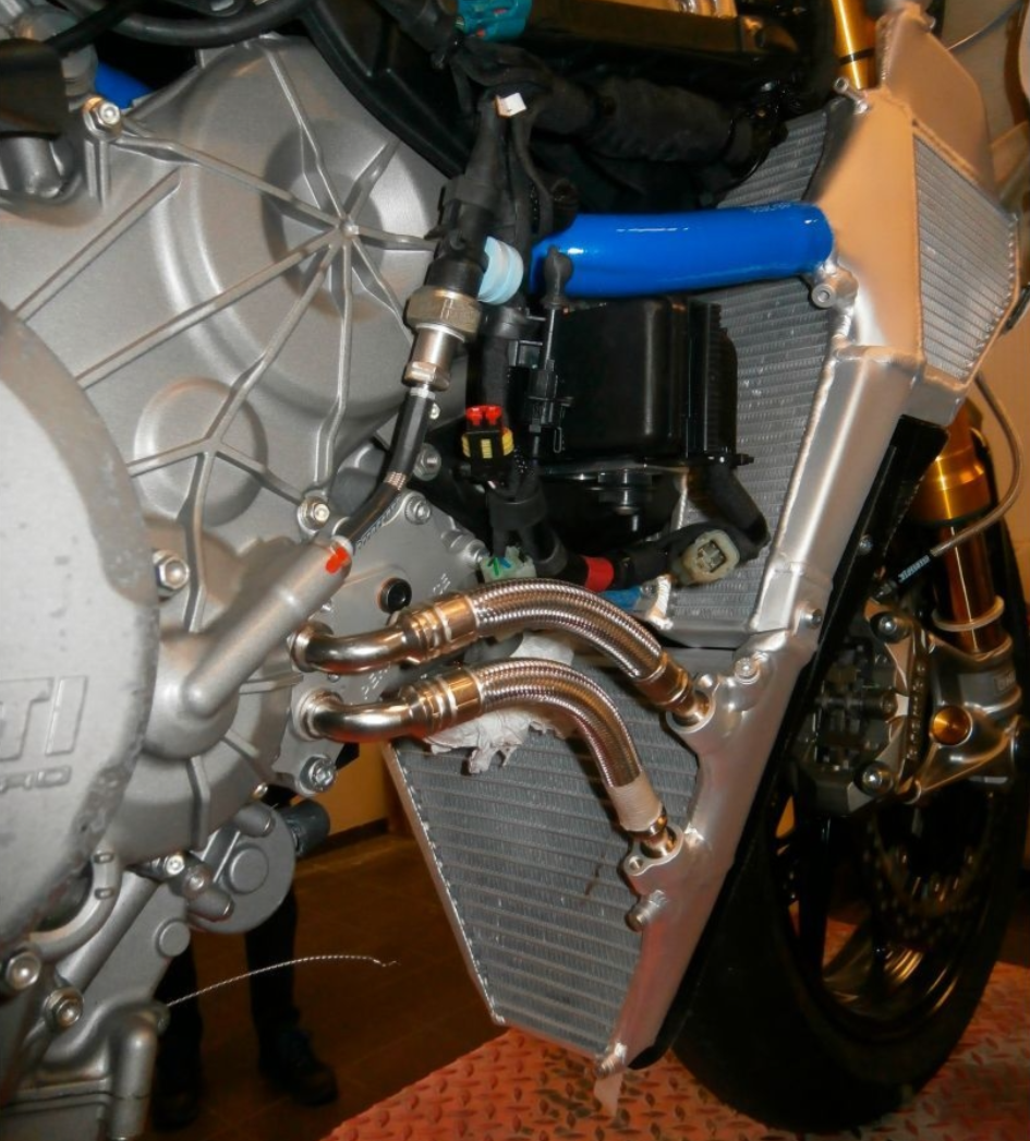 H2O Performance Water + Oliekoeler EVO Kit Ducati Panigale V2 955 (20-24) 