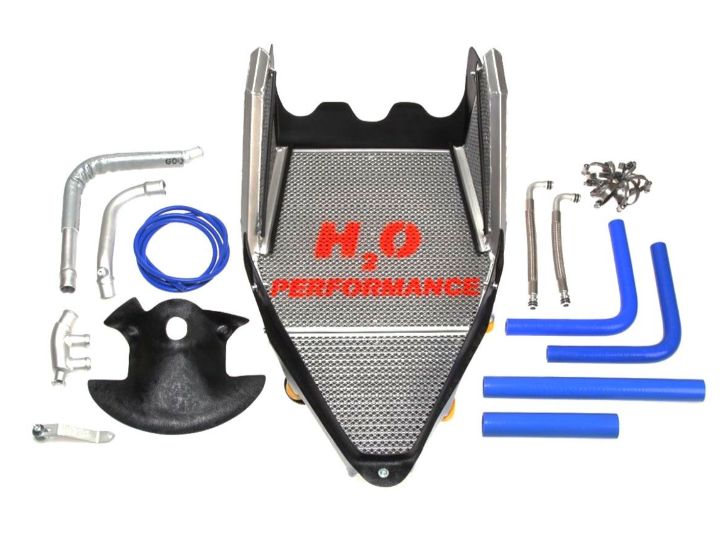 H2O Performance Water + Oliekoeler Kit Ducati V4 / R / S (18-24) 