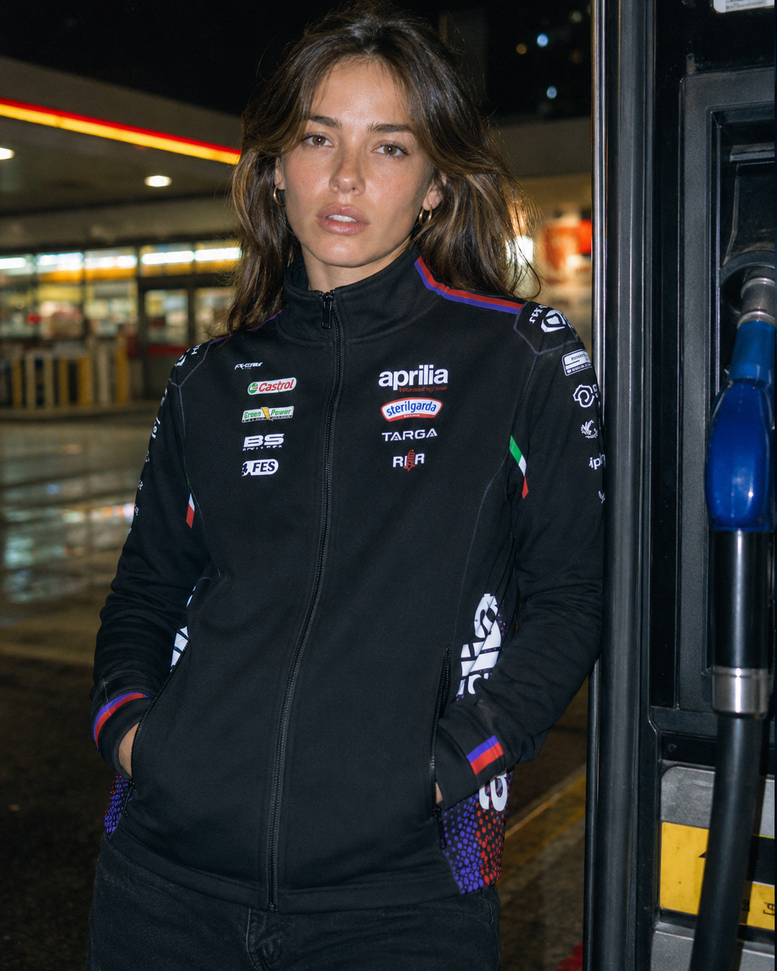Aprilia Racing Team zip-sweatjacke replica 2026 voor heren IXON 