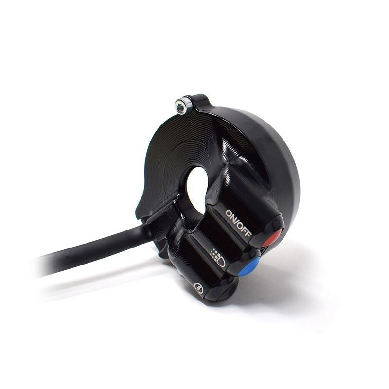 Gasgripbehuizing met geïntegreerde stuurknop JetPrime Aprilia RSV4/1100 Factory/RF/RR (17-20) JP ACC 009 