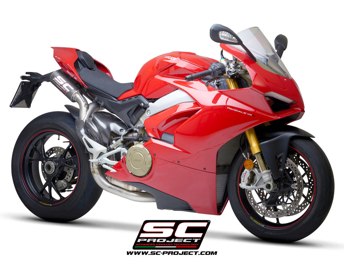 SC-Project Halve complete installatie CR-T Ducati Panigale V4/S (18-20) D26A-T68C 