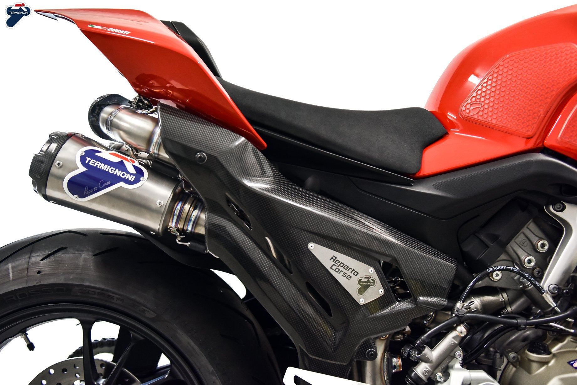 Termignoni complete uitlaat titanium D200 RHT Ducati Panigale V4/S (18-24) D20009400TTC 