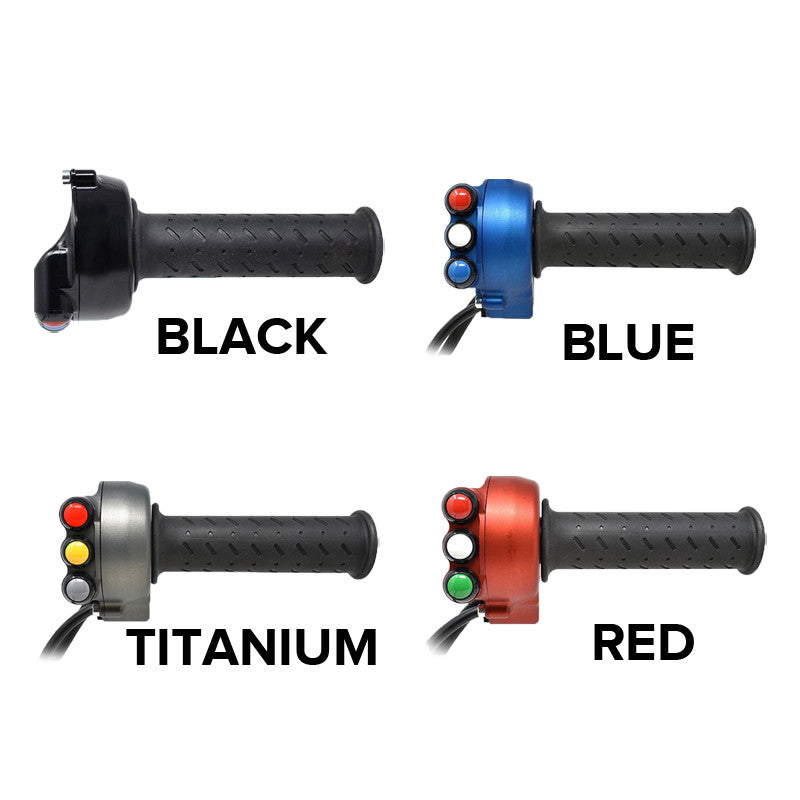 Gasgriffbehuizing met geïntegreerde stuurknop JetPrime Aprilia RS 660 (20-25) JP ACC 660 