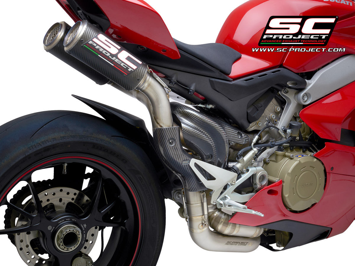 SC-Project Halve complete installatie CR-T Ducati Panigale V4/S (18-20) D26A-T68C 