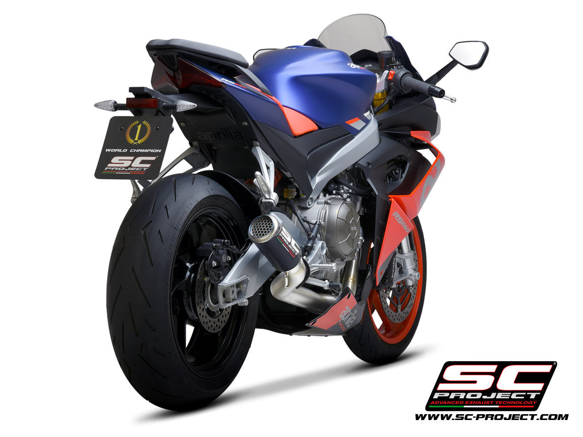 SC-Project RVS Complete Systeem 2-1 CR-T Aprilia RS 660 (20-25) 