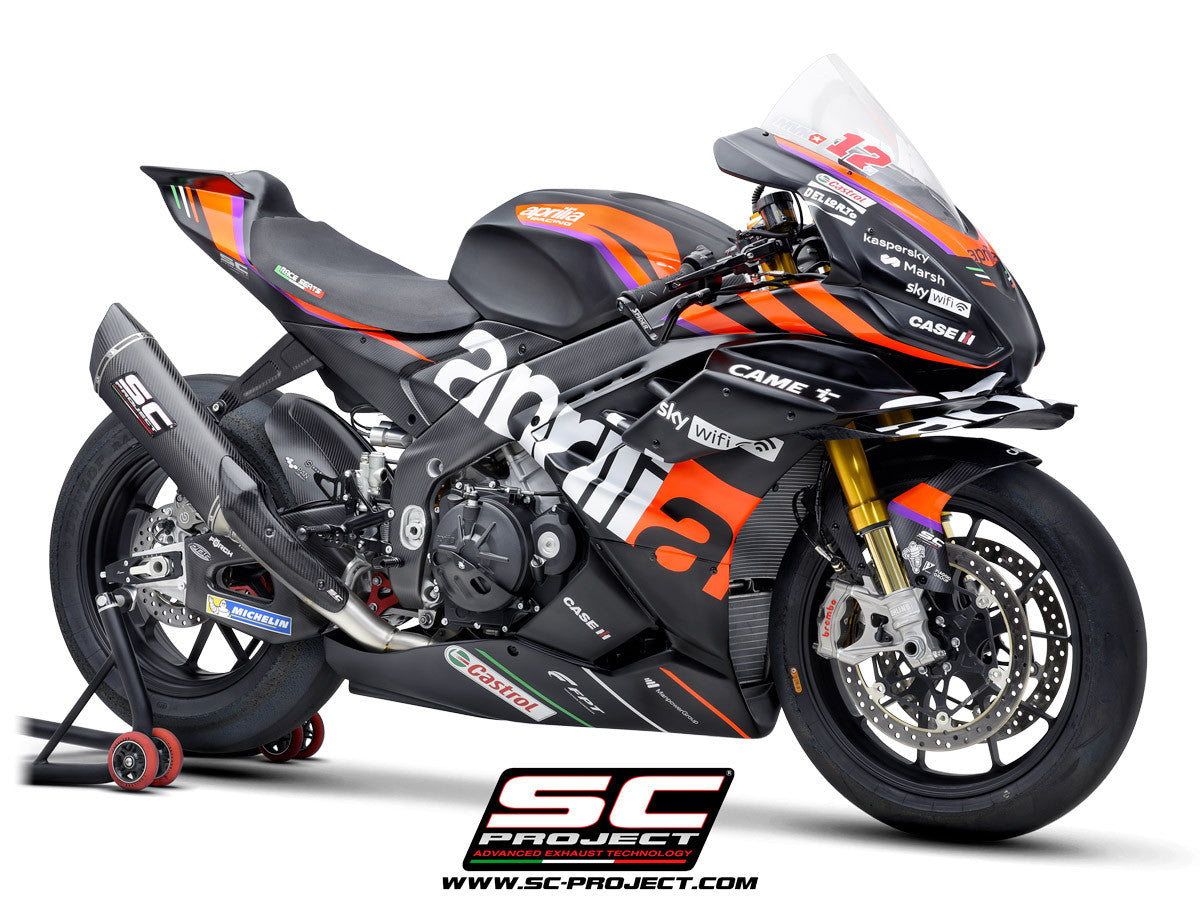 SC-Project Titan compleet systeem SC1-R (350mm) Aprilia RSV4 1100 Factory (21-25) A27A-TC93C 
