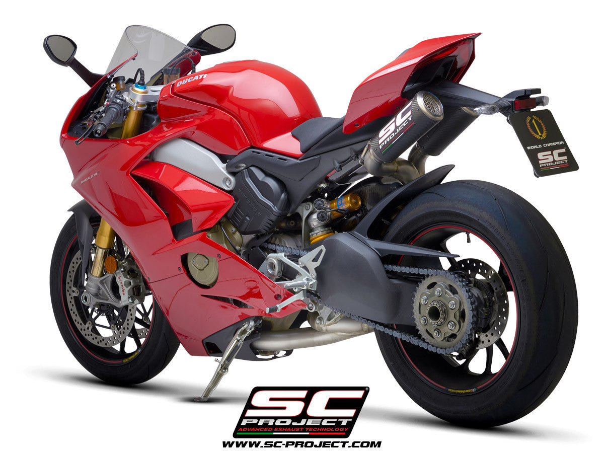 SC-Project Halve complete installatie CR-T Ducati Panigale V4/S (18-20) D26A-T68C 