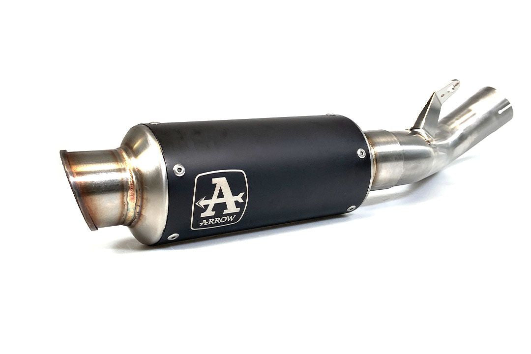 Arrow Slip-On Kit Dark GP2 RVS Aprilia RSV4/RR/RF (17-18) 71542GPI 
