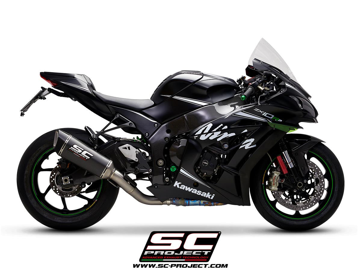 SC-Project Slip-On SC1-R + KAT-vervangpijp Kawasaki ZX-10 R/RR (16-20) K22A-DET91 