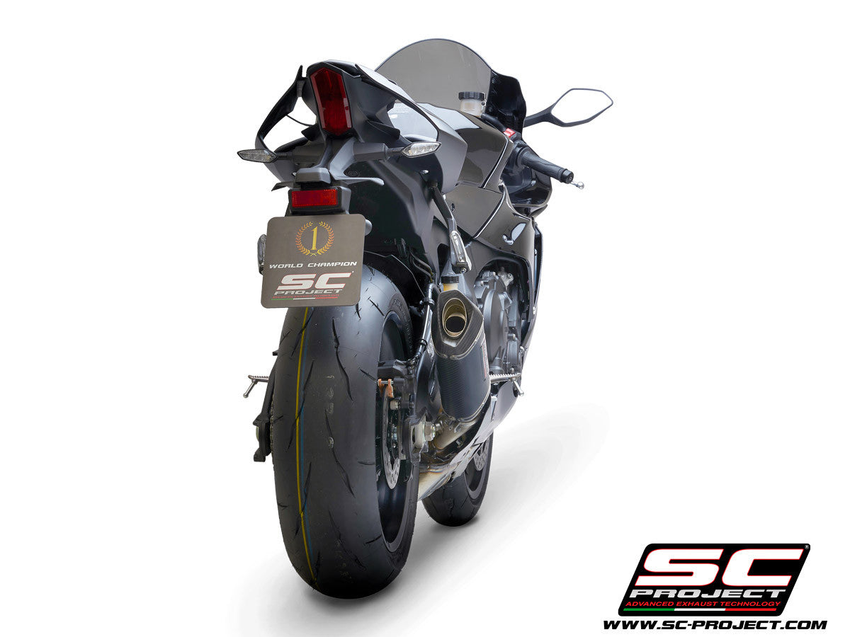 SC-Project Slip-On SC1-S Yamaha YZF-R1/M RN49 (17-19) Y11B-T124 