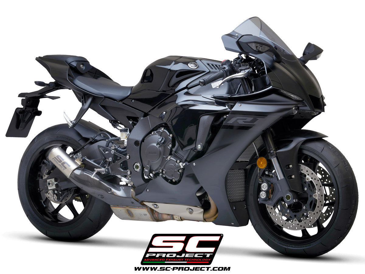 SC-Project Slip-On CR-T Yamaha YZF-R1/M RN49 (17-19) Y11B-T36 