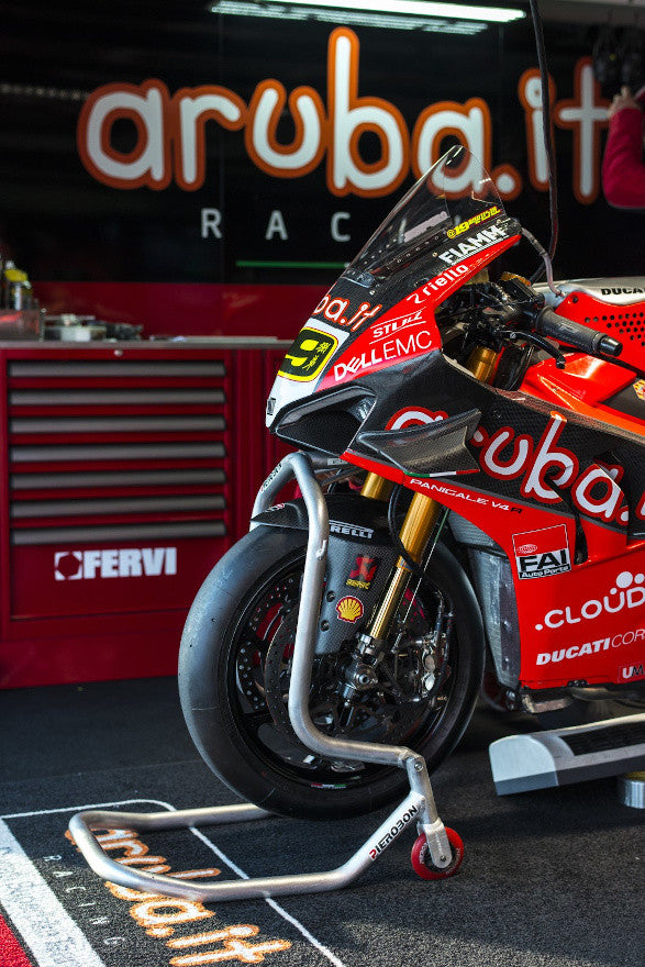 Aluminium voorwielstandaard Ducati Panigale V4/S (2025) Pierobon 