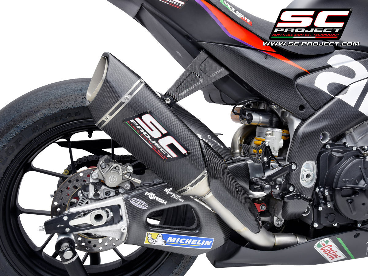 SC-Project Titan compleetset SC1-R (250mm) Aprilia RSV4 1100 Factory (21-25) A27A-TC90C 