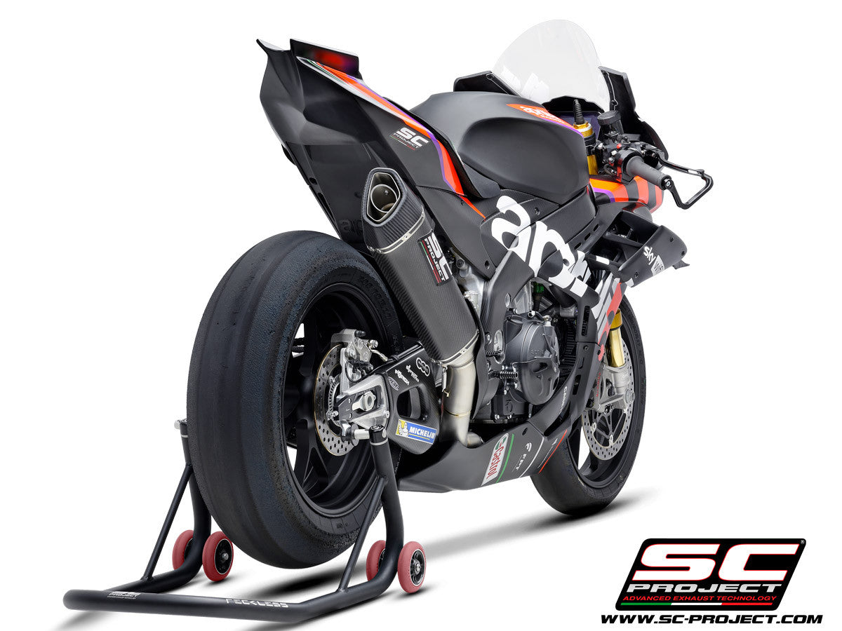SC-Project Titan compleet systeem SC1-R (350mm) Aprilia RSV4 1100 Factory (21-25) A27A-TC93C 