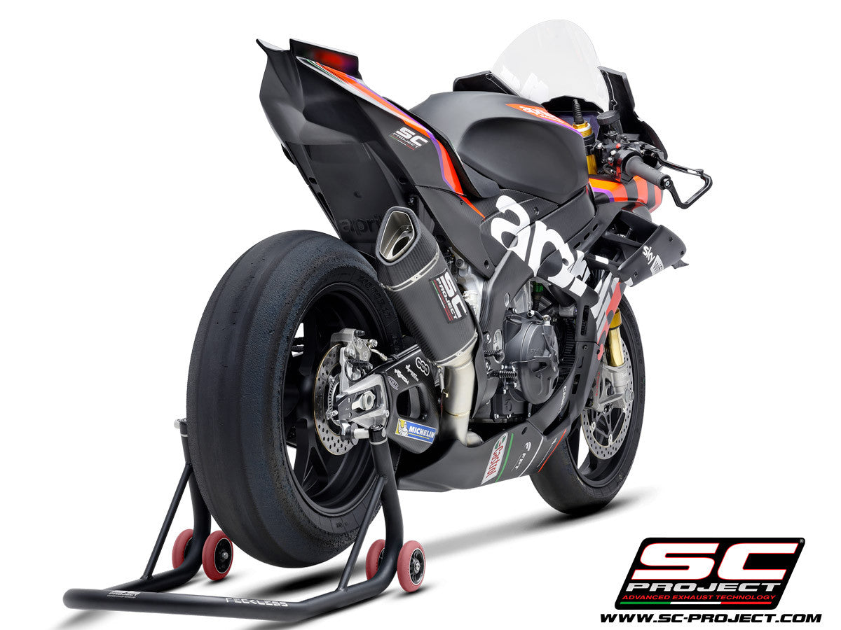 SC-Project Titan compleetset SC1-R (250mm) Aprilia RSV4 1100 Factory (21-25) A27A-TC90C 