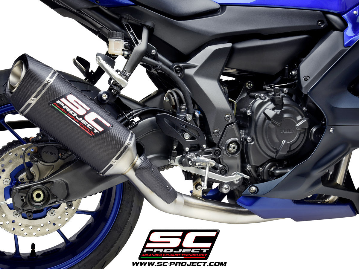 SC-Project Complete installatie STREET SC1-S Yamaha YZF-R7 (21-24) Y36A-C125 