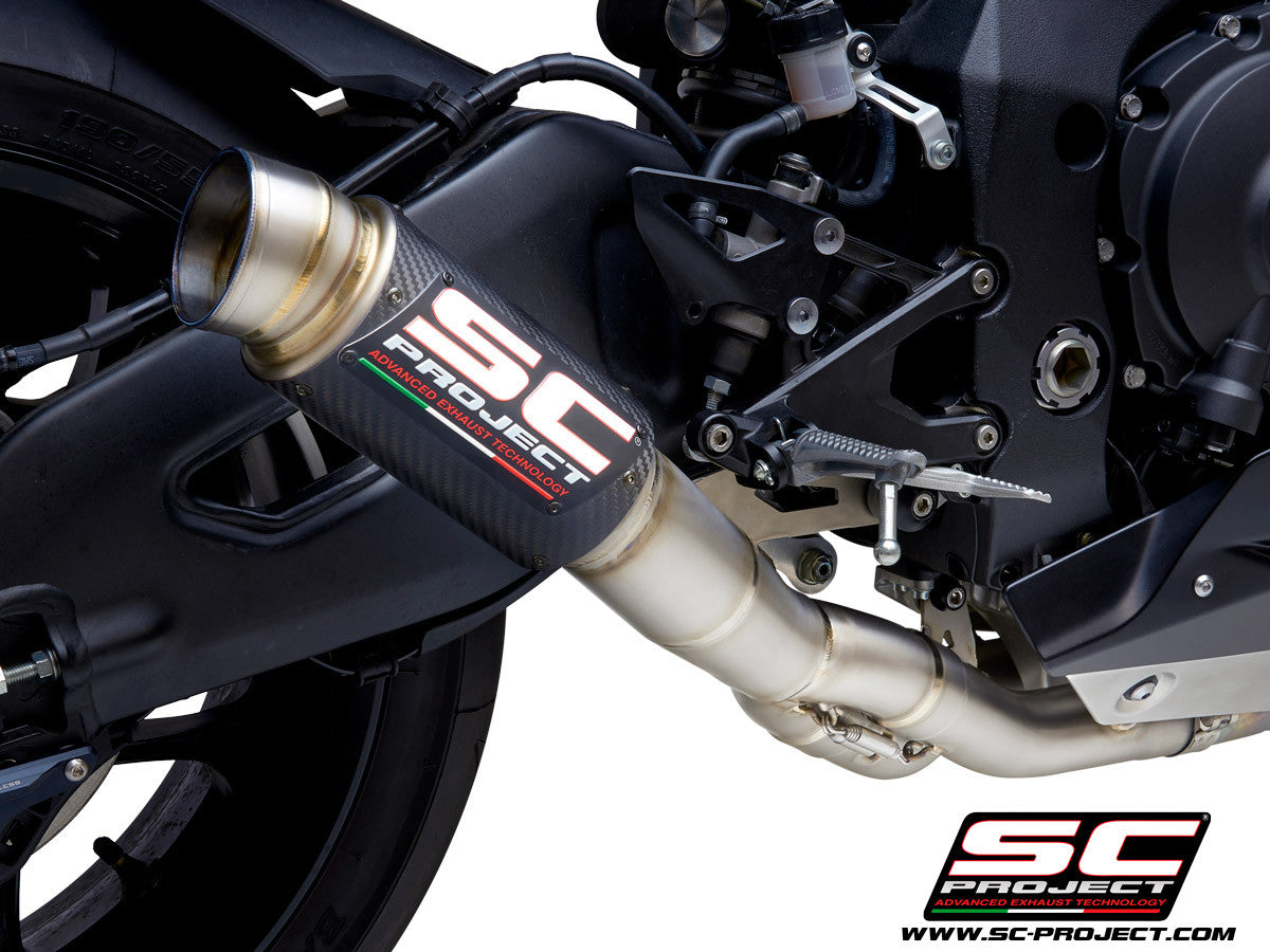 SC-Project Slip-On GP70-R + KAT-vervangpijp Yamaha YZF-R1/M RN32 (15-16) Y11A-DET70 