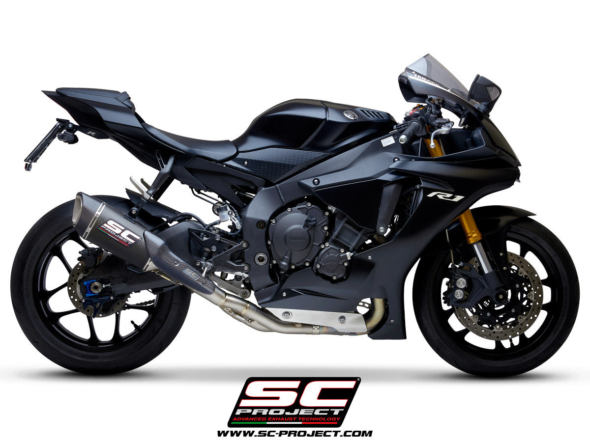 SC-Project Slip-On SC1-R + KAT-vervangingspijp Yamaha YZF-R1/M RN32 (15-16) 