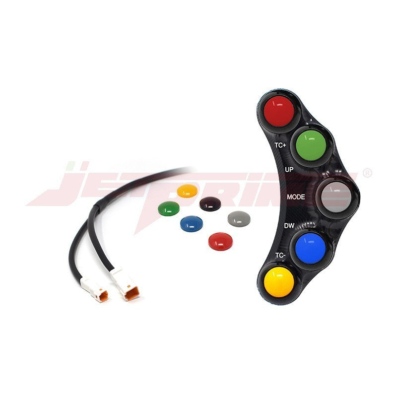 Stuurknop Race links JetPrime Ducati Panigale 899 (13-16) JP PLSR 005 