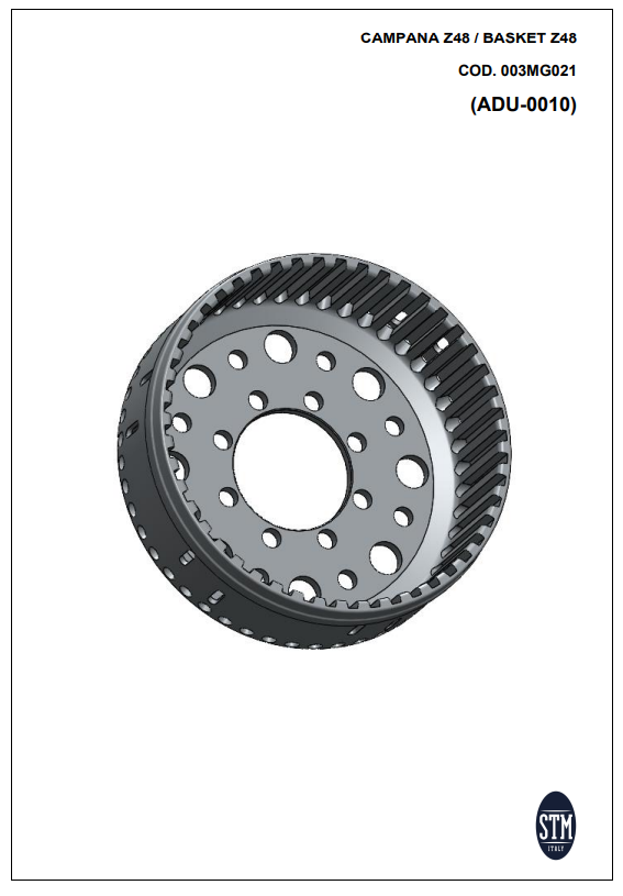 STM EVO SBK Droge koppeling Ducati Panigale V2 955 (20-24) KTT-2500 