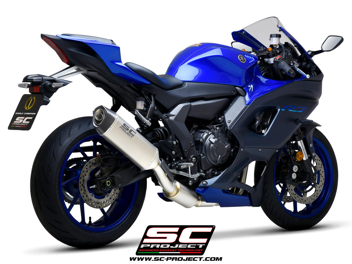 SC-Project Complete installatie STREET SC1-S Yamaha YZF-R7 (21-24) Y36A-C125 