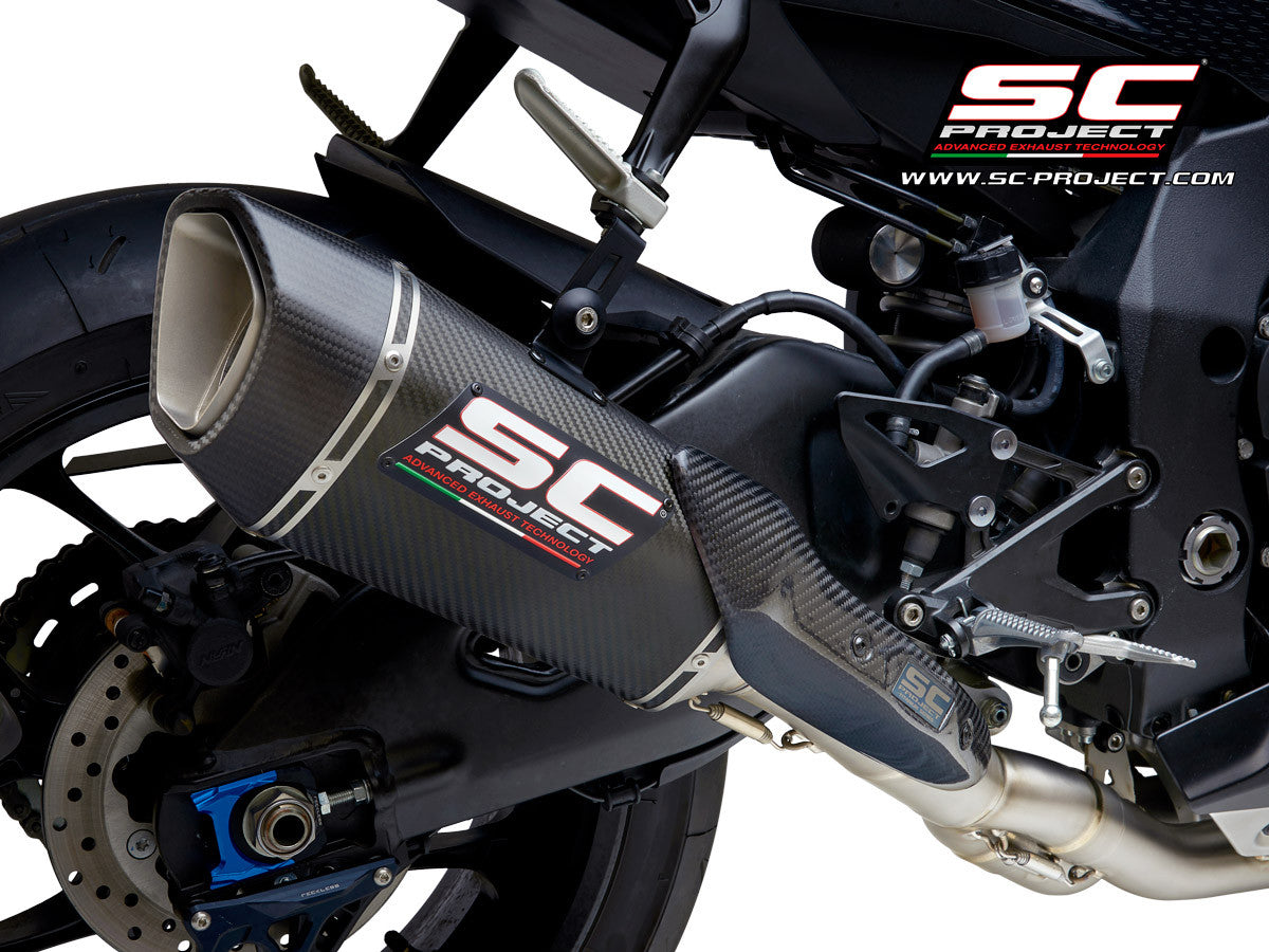 SC-Project Slip-On SC1-R + KAT-vervangpijp Yamaha YZF-R1/M RN65 (20-25) 
