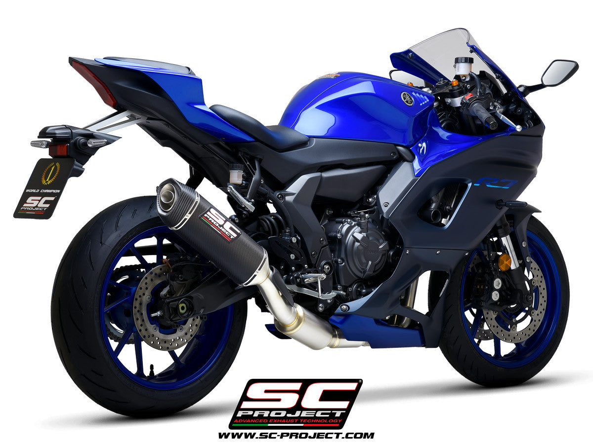 SC-Project Complete installatie STREET SC1-S Yamaha YZF-R7 (21-24) Y36A-C125 