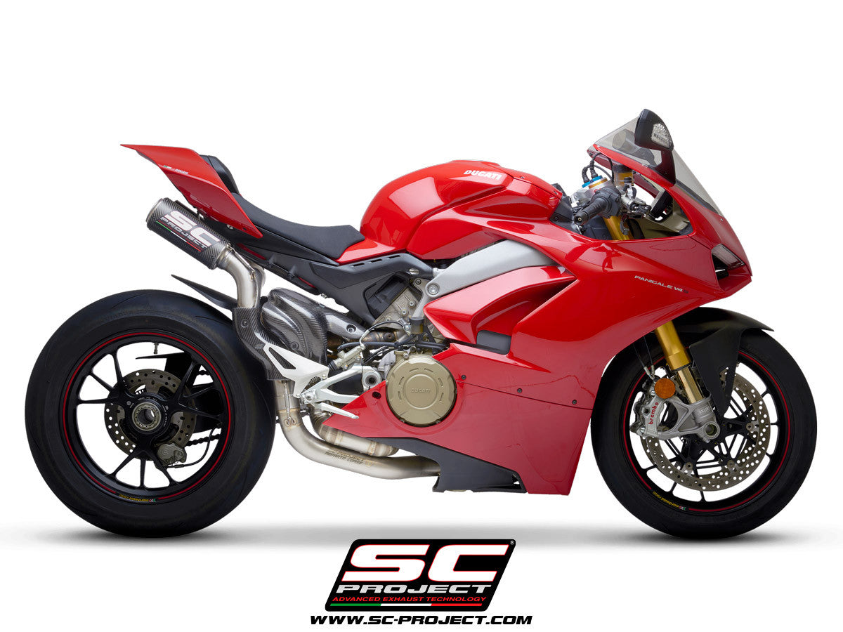 SC-Project Halve complete installatie CR-T Ducati Panigale V4/S (18-20) D26A-T68C 