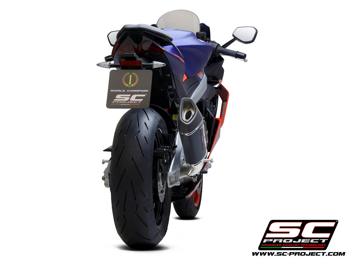 SC-Project Trofeo Titan Complete systeem 2-1 SC1-R Aprilia RS 660 (20-25) A23A-TC90 
