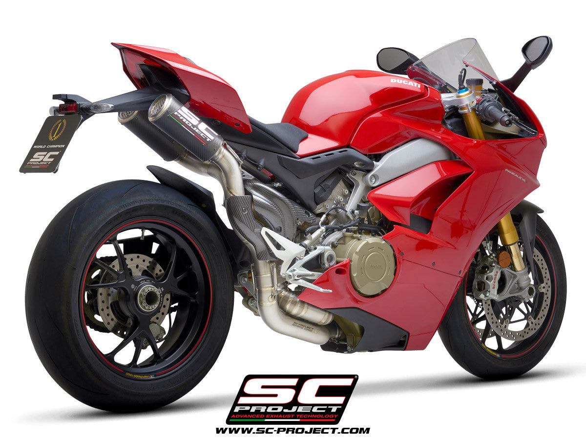 SC-Project Halve complete installatie CR-T Ducati Panigale V4/S (18-20) D26A-T68C 