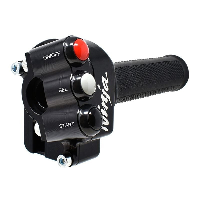 Gashendelhuis met stuurknop JetPrime Kawasaki ZX-10 R/RR (21-25) JP ACC 054 