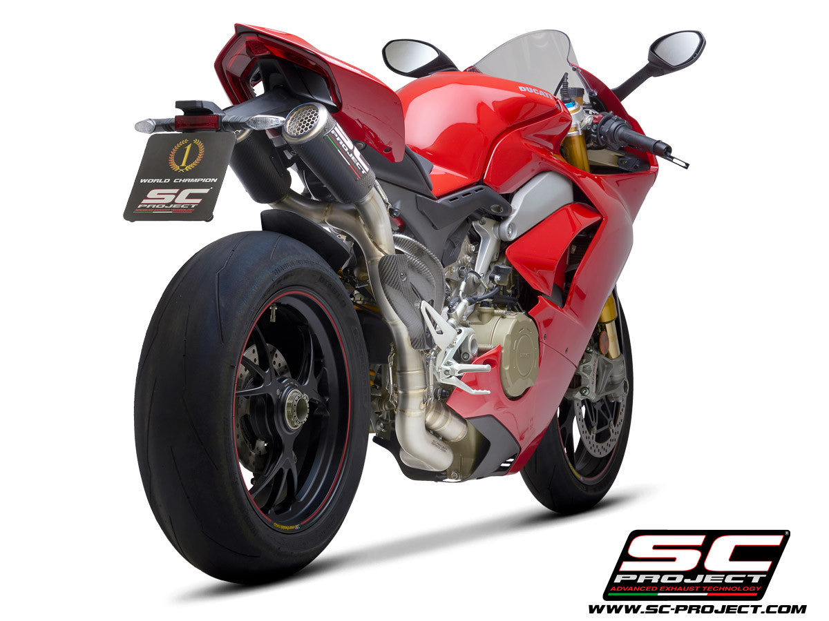 SC-Project Halve complete installatie CR-T Ducati Panigale V4/S (18-20) D26A-T68C 