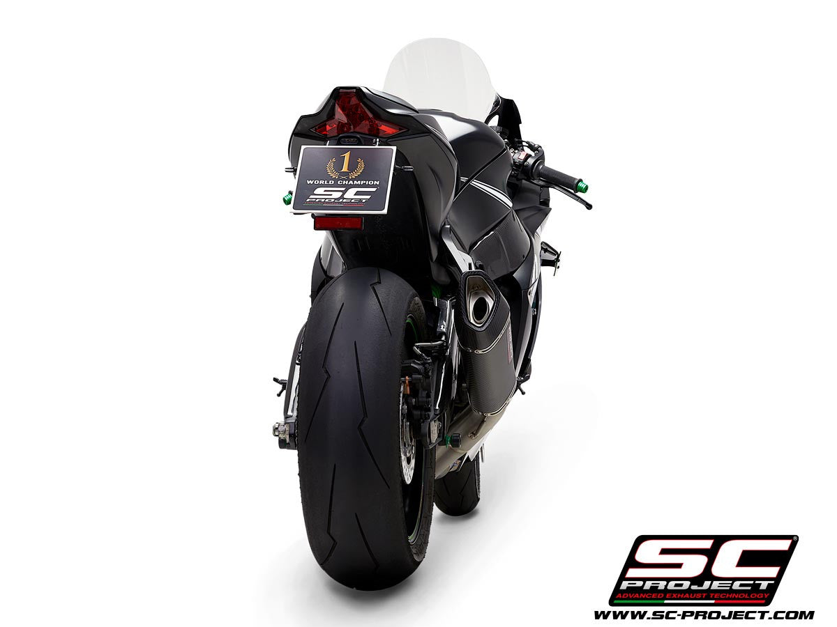 SC-Project Slip-On SC1-R + KAT-vervangpijp Kawasaki ZX-10 R/RR (16-20) K22A-DET91 
