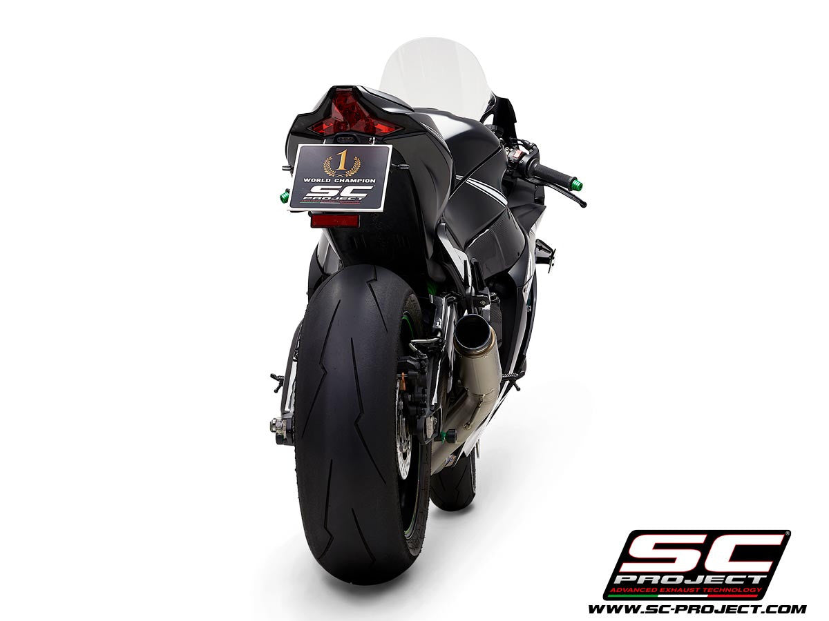 SC-Project Slip-On GP70-R + KAT-vervangpijp Kawasaki ZX-10 R/RR (16-20) K22A-DET70 