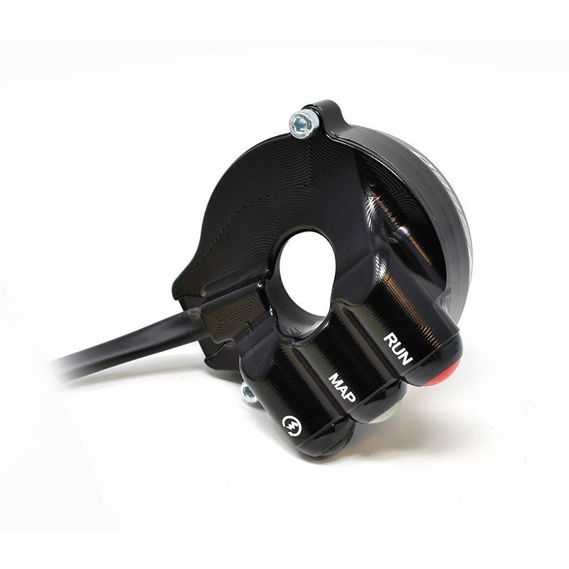 Gasgriffbehuizing met geïntegreerde stuurknop JetPrime Aprilia RS 660 (20-25) JP ACC 660 