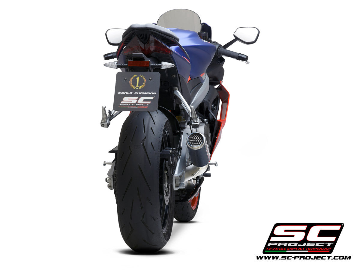 SC-Project RVS Complete Systeem 2-1 CR-T Aprilia RS 660 (20-25) 