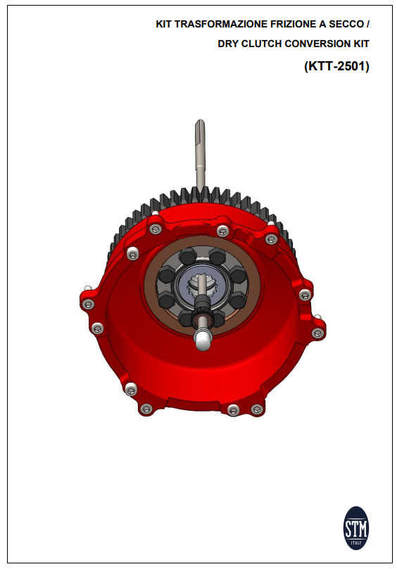 STM EVO SBK Droge koppeling Ducati Panigale V2 955 (20-24) KTT-2500 