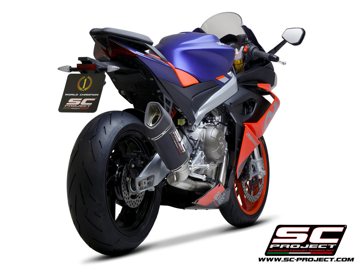 SC-Project Trofeo Titan Complete systeem 2-1 SC1-R Aprilia RS 660 (20-25) A23A-TC90 