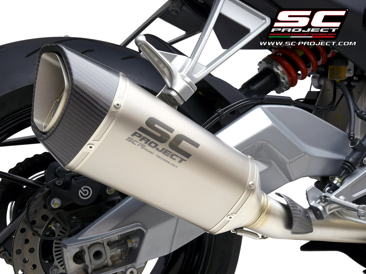 SC-Project RVS Compleet systeem 2-1 SC1-R Aprilia RS 660 (20-25) A23A-AC90 