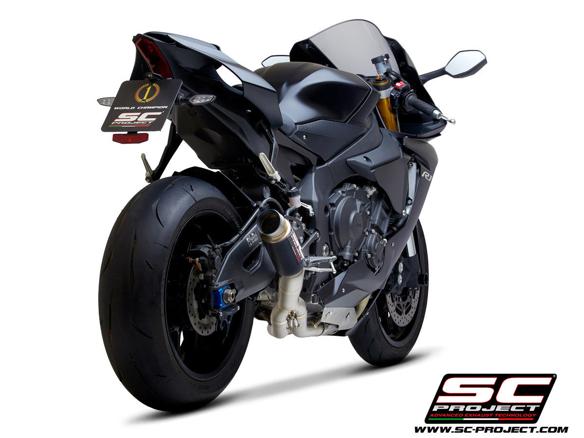 SC-Project Slip-On GP70-R + KAT-vervangpijp Yamaha YZF-R1/M RN65 (20-25) Y11C-DET70 