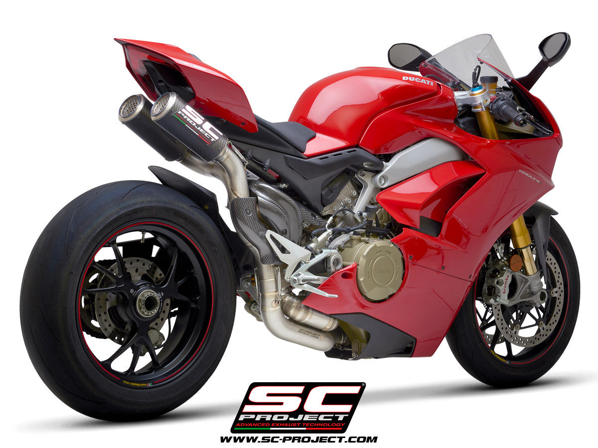 SC-Project Halve complete installatie CR-T Ducati Panigale V4/S (18-20) D26A-T68C 